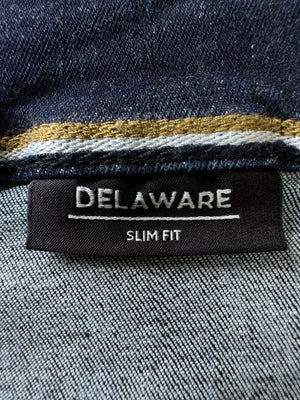 BOSS® Waist: 40" | Blue | Slim Fit Denim Pants | Cotton - Poly - Elastane | 1649 - Genuine Maal