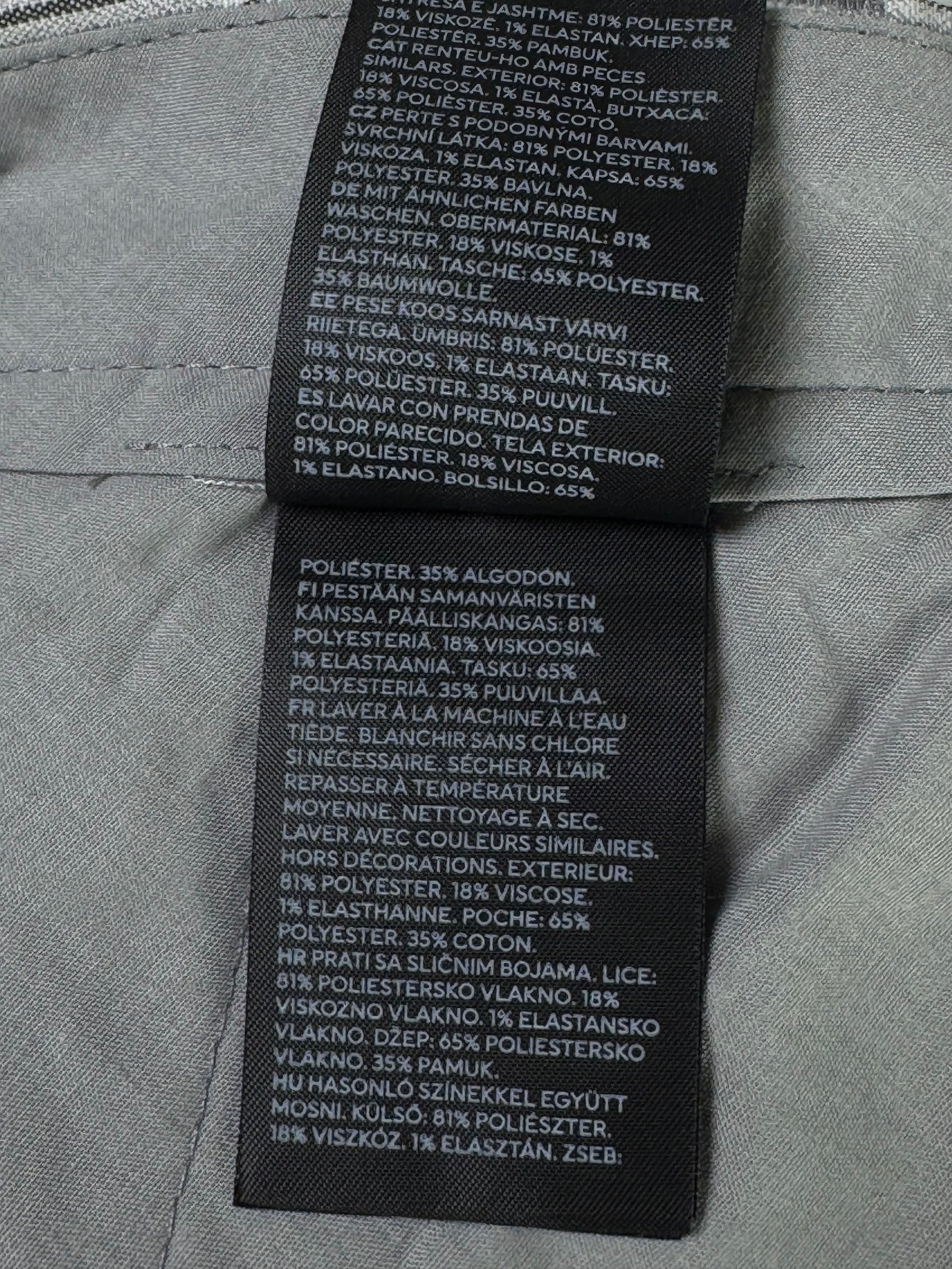 H&M® Waist: 30" | Glen Check | Pant | Fit: Slim | 925 - Genuine Maal