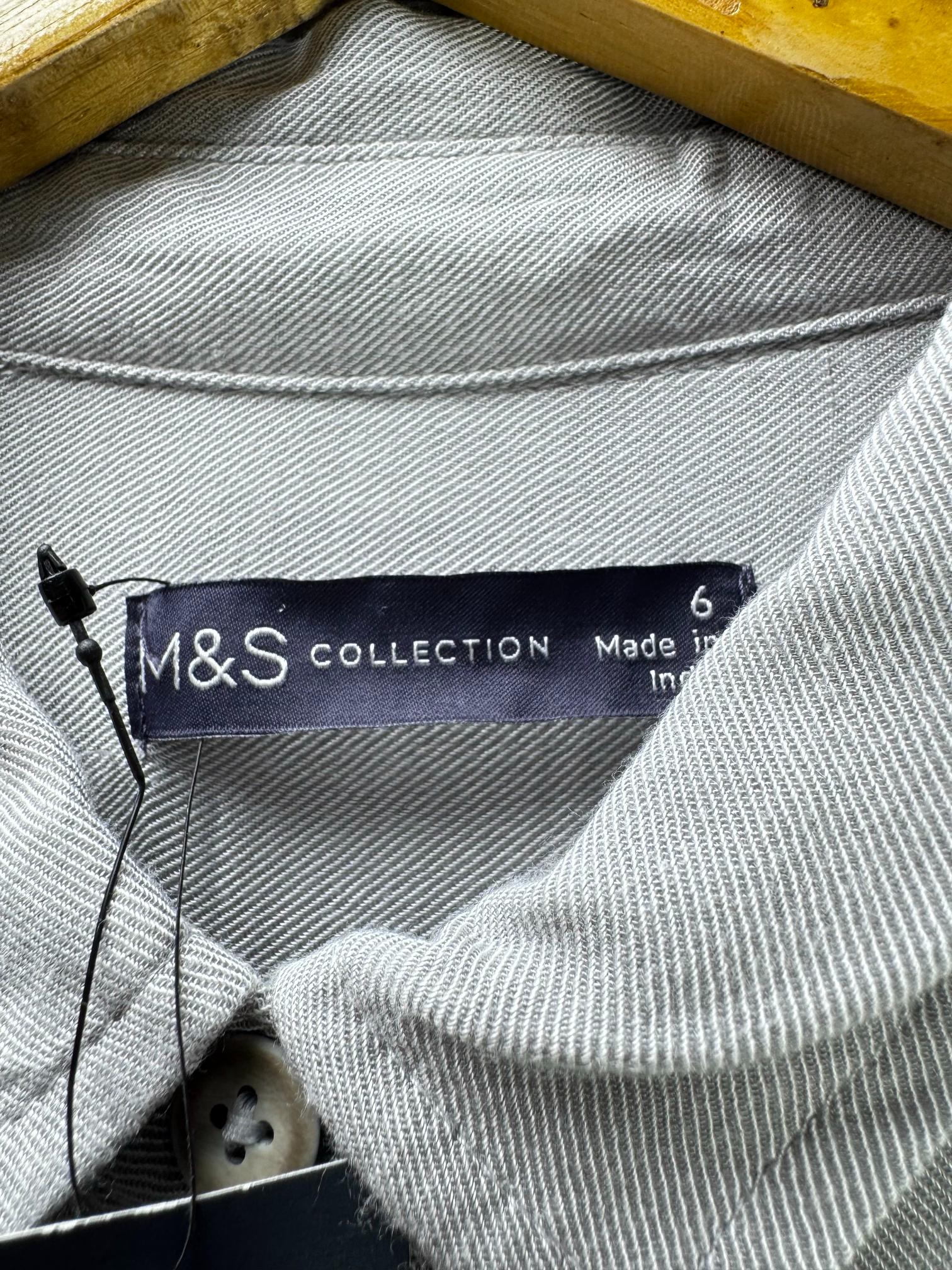 M&S® Medium | Bust: 19.5" | Grey | Shirt | B1 - 5945 - Genuine Maal