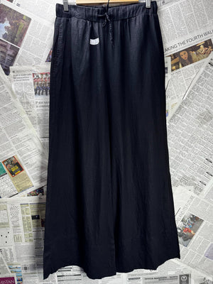 Stradivarius® Waist: 30" to 32" | Black | Palazzo Pants | B2 - 2542 - Genuine Maal