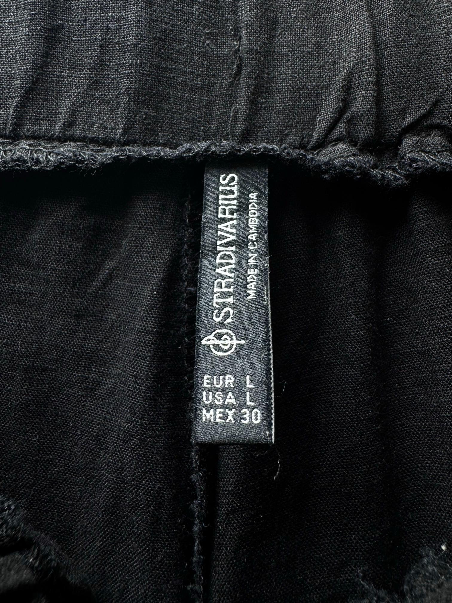 Stradivarius® Waist: 30" to 32" | Black | Palazzo Pants | B2 - 2542 - Genuine Maal