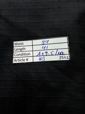 Money® Waist: 34" | Black | Cargo Trouser | M3 - 2543 - Genuine Maal