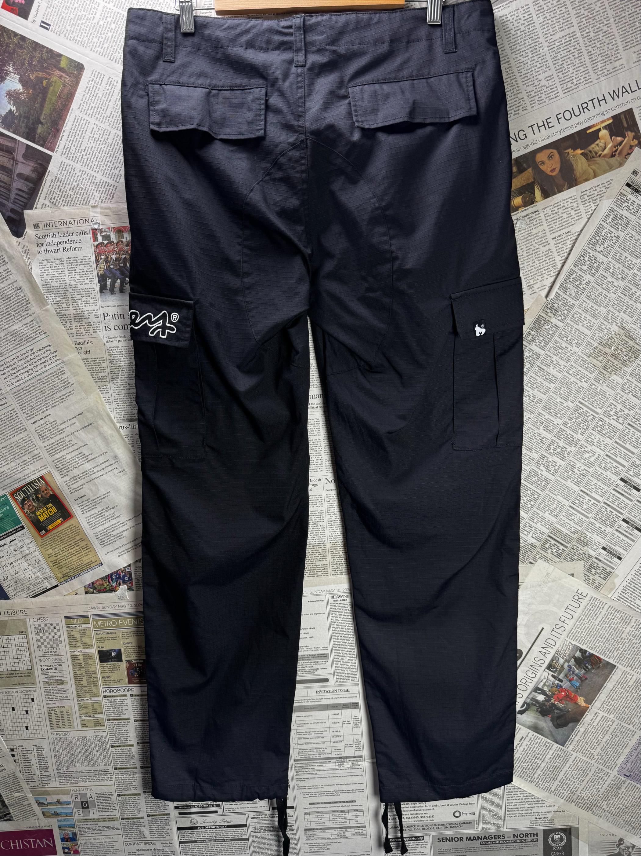 Money® Waist: 34" | Black | Cargo Trouser | M3 - 2543 - Genuine Maal