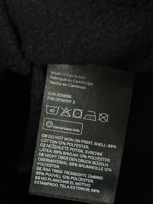 H&M® Large | Chest: 23" | Black | Heavy Sweat Shirt | Fleece Lining | 1981 - Genuine Maal