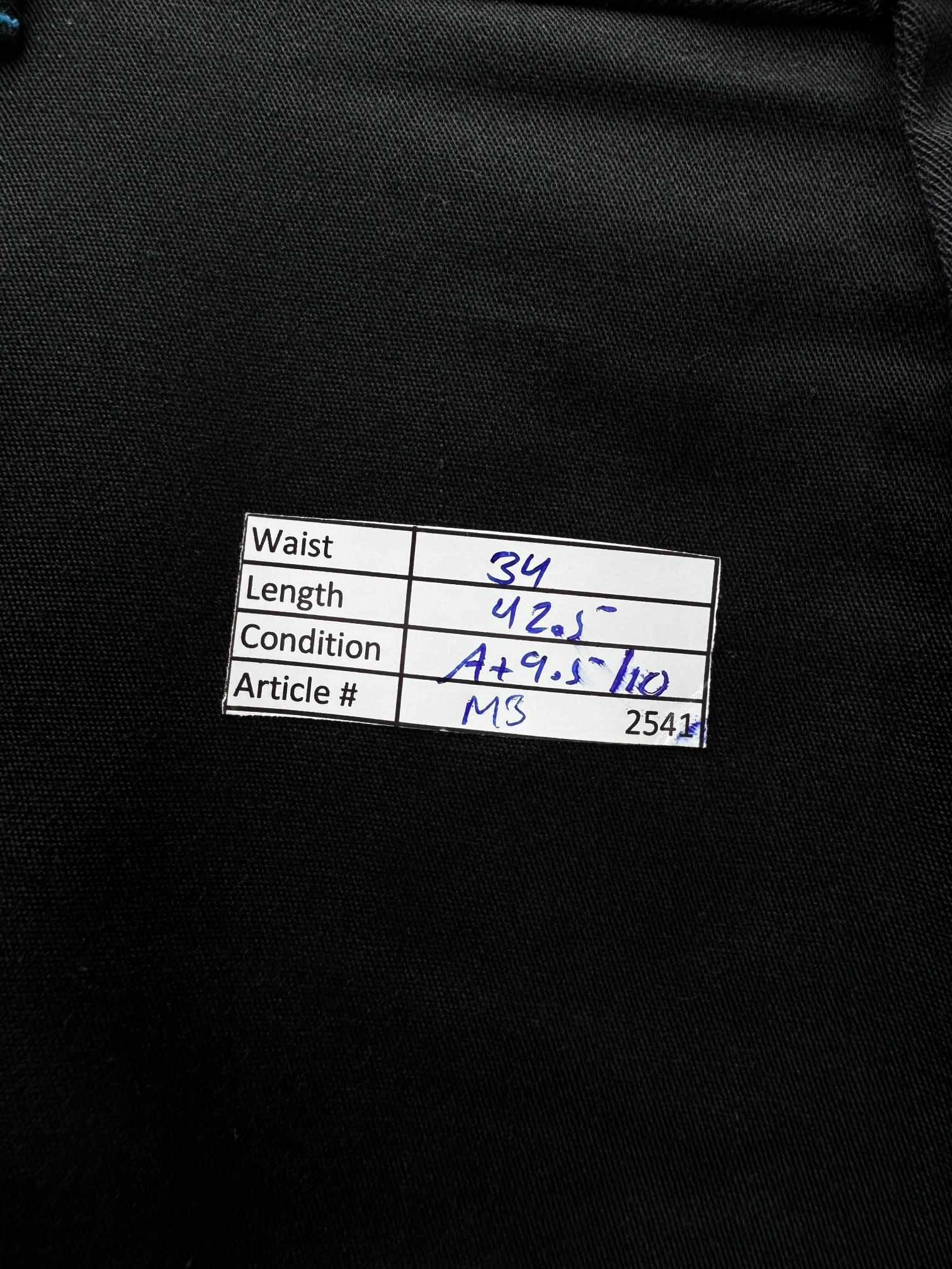 Dimenssion Greggs® Waist: 34" | Black | Chino Pants | Polyamide-Cotton-Spandex | M3 - 2541 - Genuine Maal
