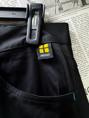 Dimenssion Greggs® Waist: 34" | Black | Chino Pants | Polyamide-Cotton-Spandex | M3 - 2541 - Genuine Maal