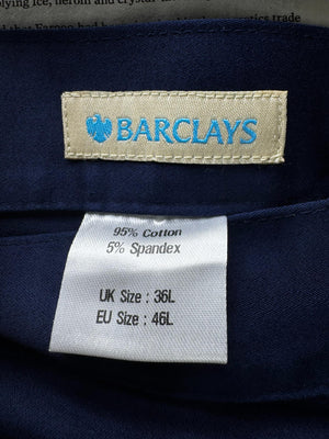 Barclays® Waist: 36" | Royal Blue | Chino Pants | B4 - 2534 - Genuine Maal