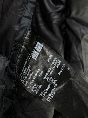 Uniqlo® Small | Chest: 21" | Black | Sleeveless Puffer Jacket | Grey Duck/Down Feather Filling | 1747 - Genuine Maal