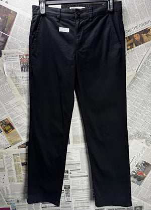 Outfitters® Waist: 32" | Black | Slim Fit Chino Pants | Cotton-Spandex | M4 - 2548 - Genuine Maal