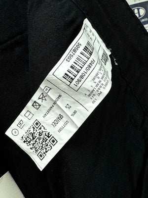 Outfitters® Waist: 32" | Black | Slim Fit Chino Pants | Cotton-Spandex | M4 - 2548 - Genuine Maal
