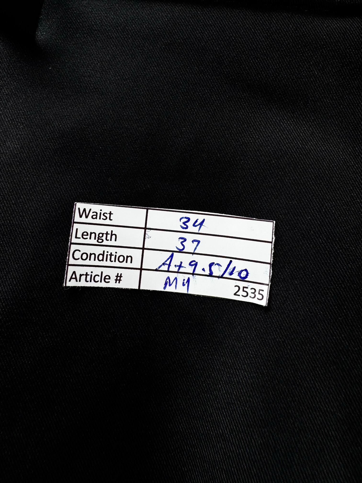 The Urban Jack Ins Clothing Co.® Waist: 34" | Black | Chino Pants | M4 - 2535 - Genuine Maal