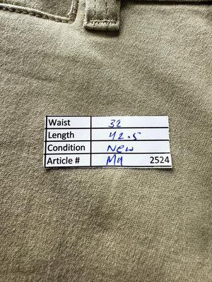 Jack&Jones® Waist: 32" | Tan | Loose Fit Chino Pants | Cotton-Elastane | M4 - 2524 - Genuine Maal