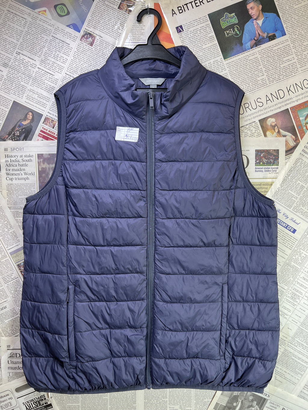 Suzannegree® Large | Chest: 23" | Space Blue | Puffer Jacket | 1759 - Genuine Maal