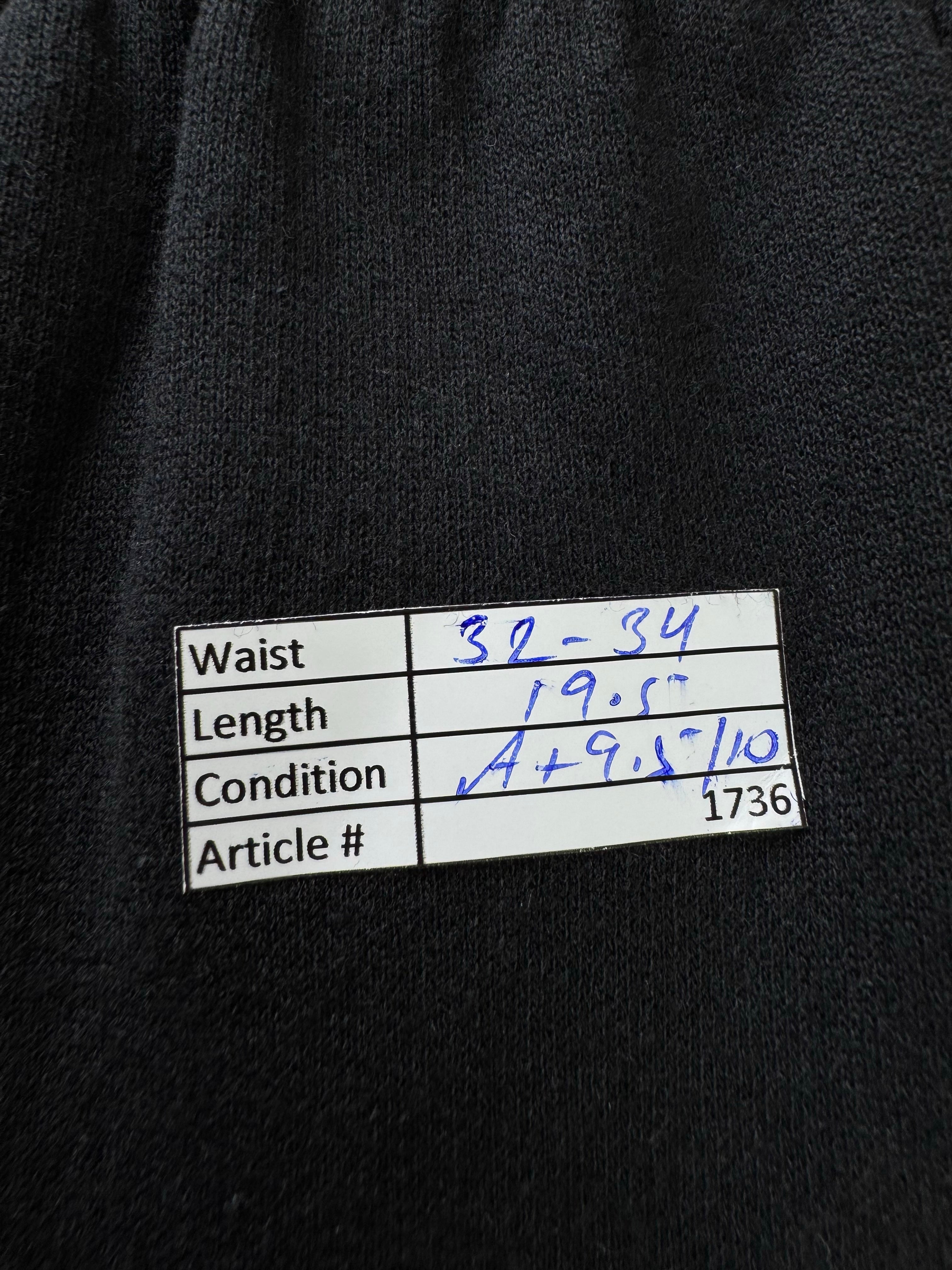 MAN® Waist: 32" to 34" | Black | Shorts | 1736 - Genuine Maal