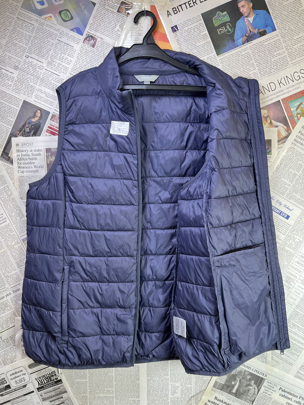 Suzannegree® Large | Chest: 23" | Space Blue | Puffer Jacket | 1759 - Genuine Maal