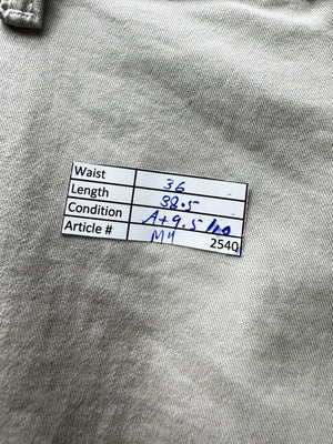 Lincoln® Waist: 36" | White | Denim Pants | Cotton-Elastane | M4 - 2540 - Genuine Maal