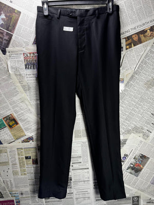 Next® Waist: 32" | Black | Slim Fit Dress Pants | Poly-Viscose | M4 - 2829 - Genuine Maal