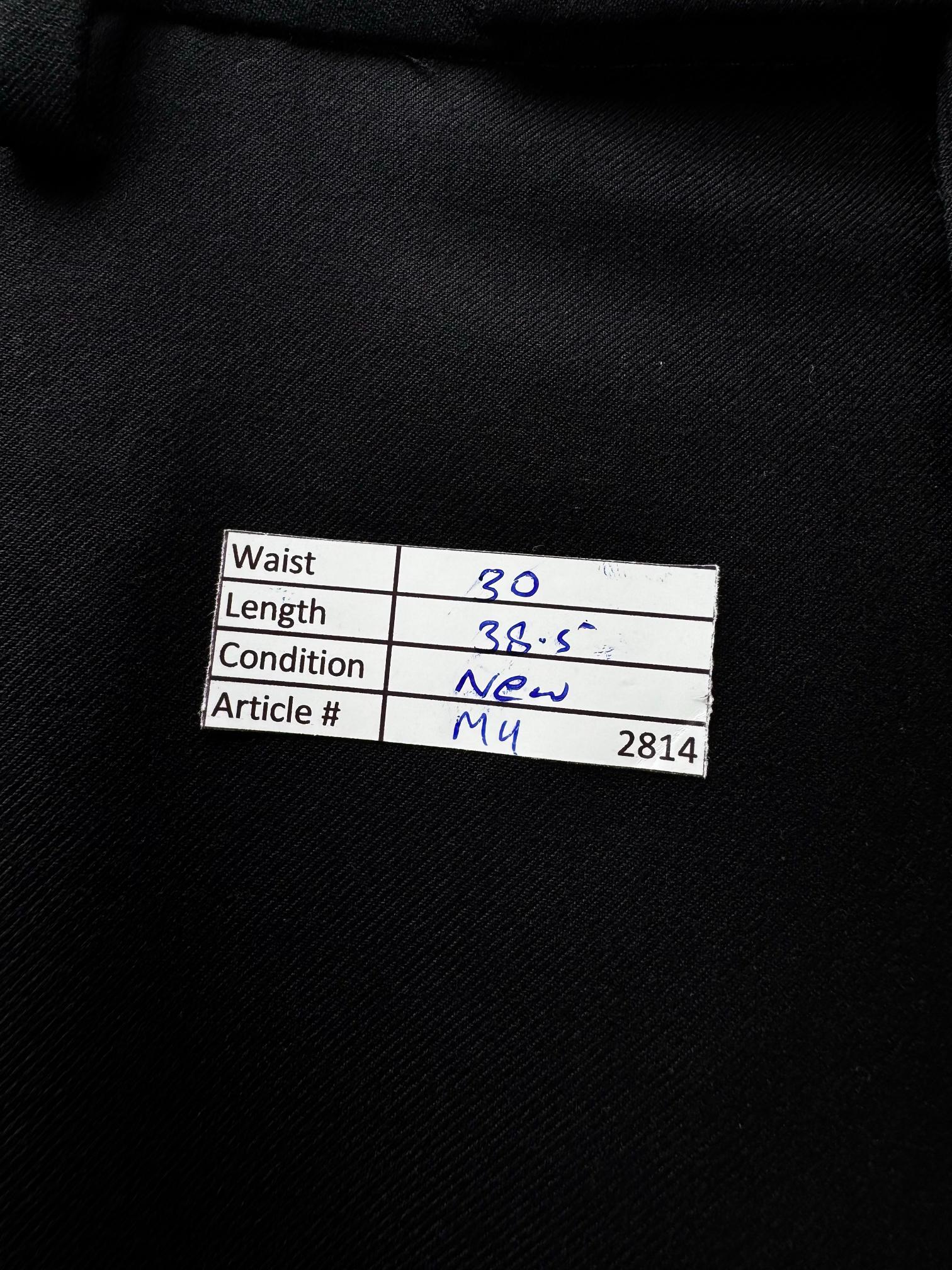 Primark® Waist: 30" | Black | Dress Pants | Poly-Viscose-Elastane | M4 - 2814 - Genuine Maal
