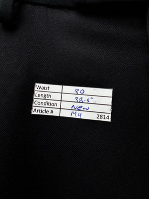 Primark® Waist: 30" | Black | Dress Pants | Poly-Viscose-Elastane | M4 - 2814 - Genuine Maal