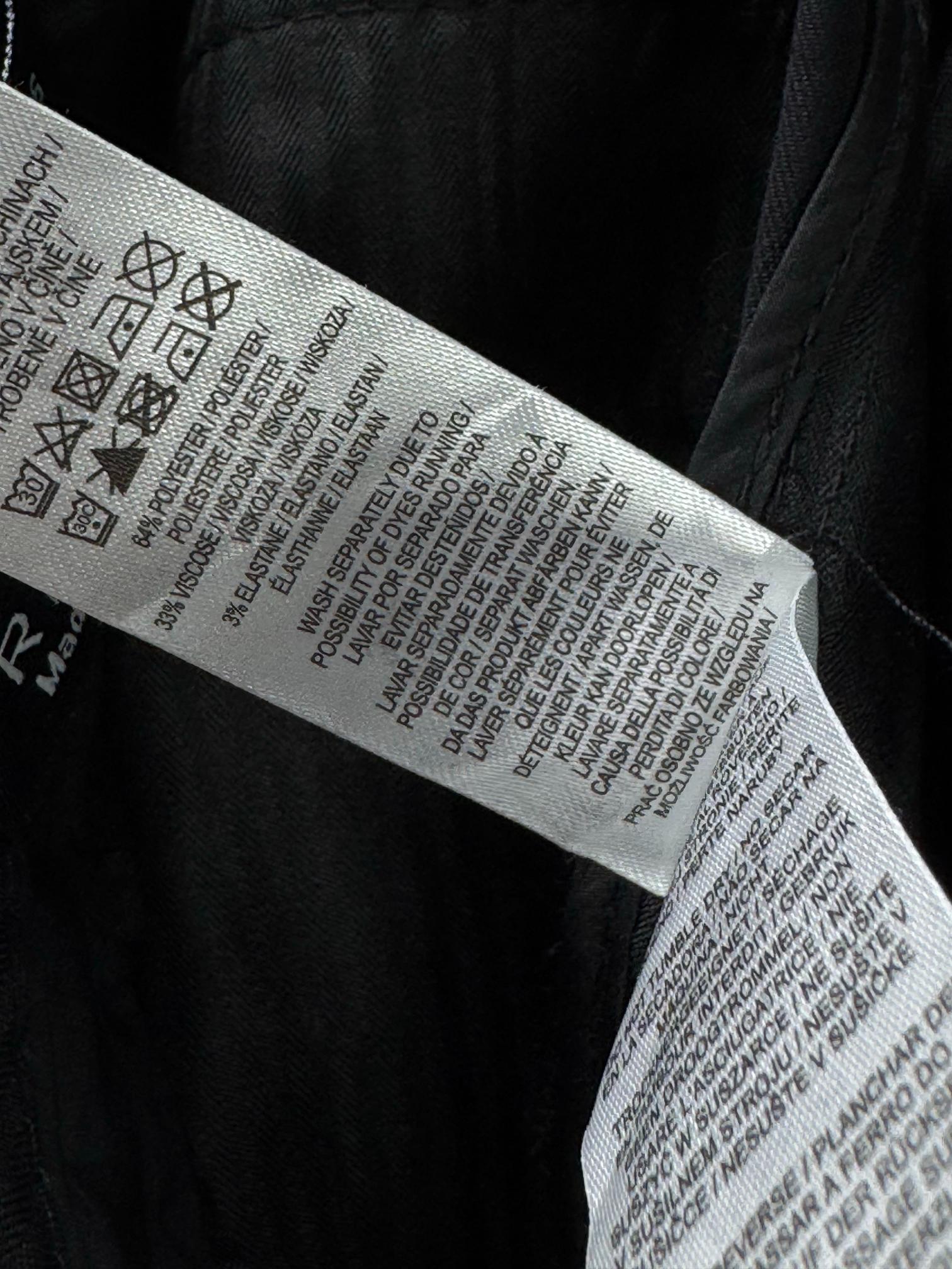Primark® Waist: 30" | Black | Dress Pants | Poly-Viscose-Elastane | M4 - 2814 - Genuine Maal