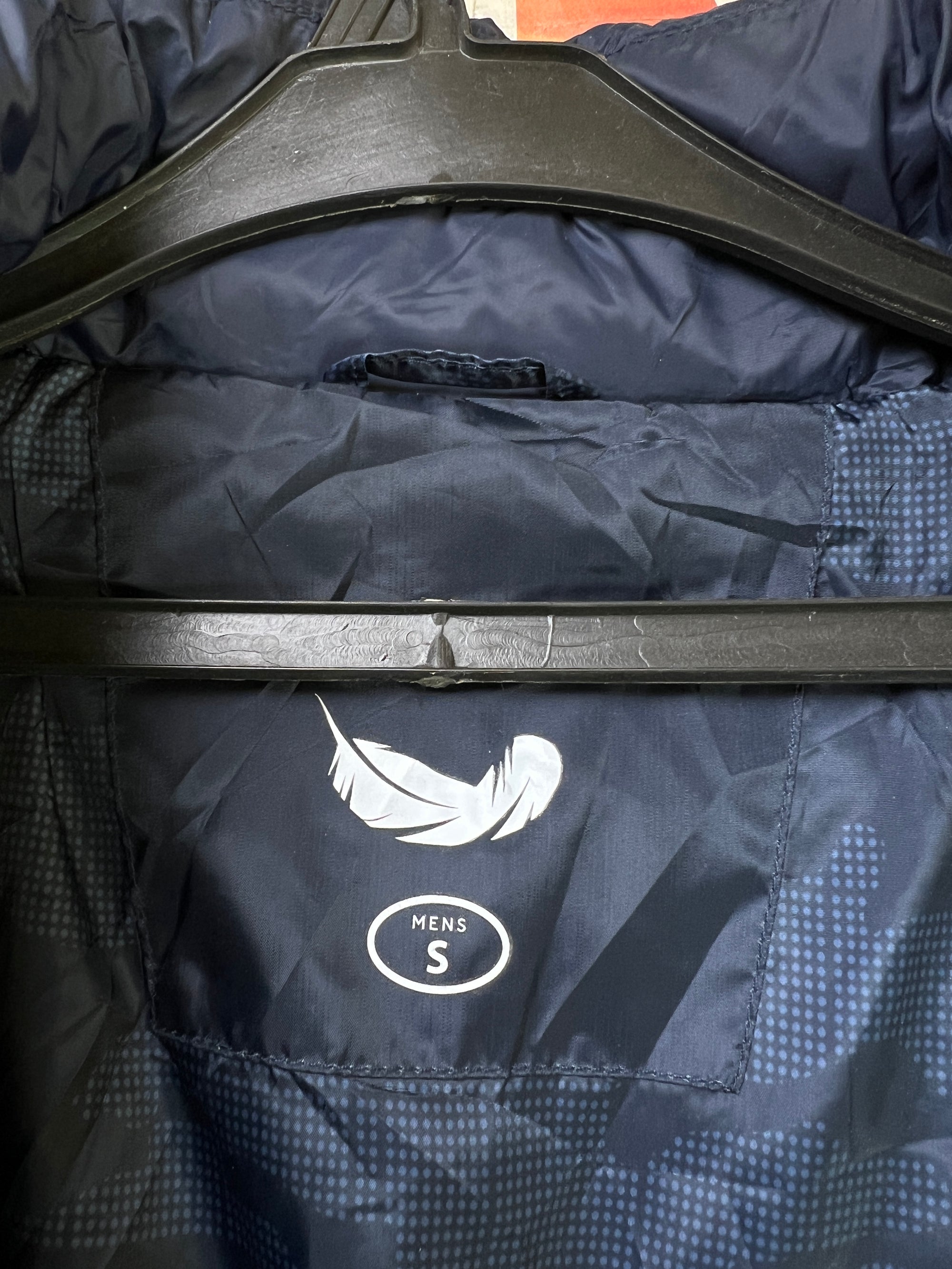 Crane® Large | Chest: 24" | Navy Blue | Puffer Jacket with convertible Hoodie | Duck Down/Feather Filling | 1762 - Genuine Maal