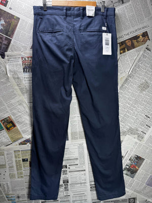 Jack&Jones® Waist: 34" | Blue | Loose Fit Chino Pants | Cotton-Elastane | M4 - 2834 - Genuine Maal