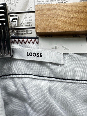 Jack&Jones® Waist: 34" | Blue | Loose Fit Chino Pants | Cotton-Elastane | M4 - 2834 - Genuine Maal