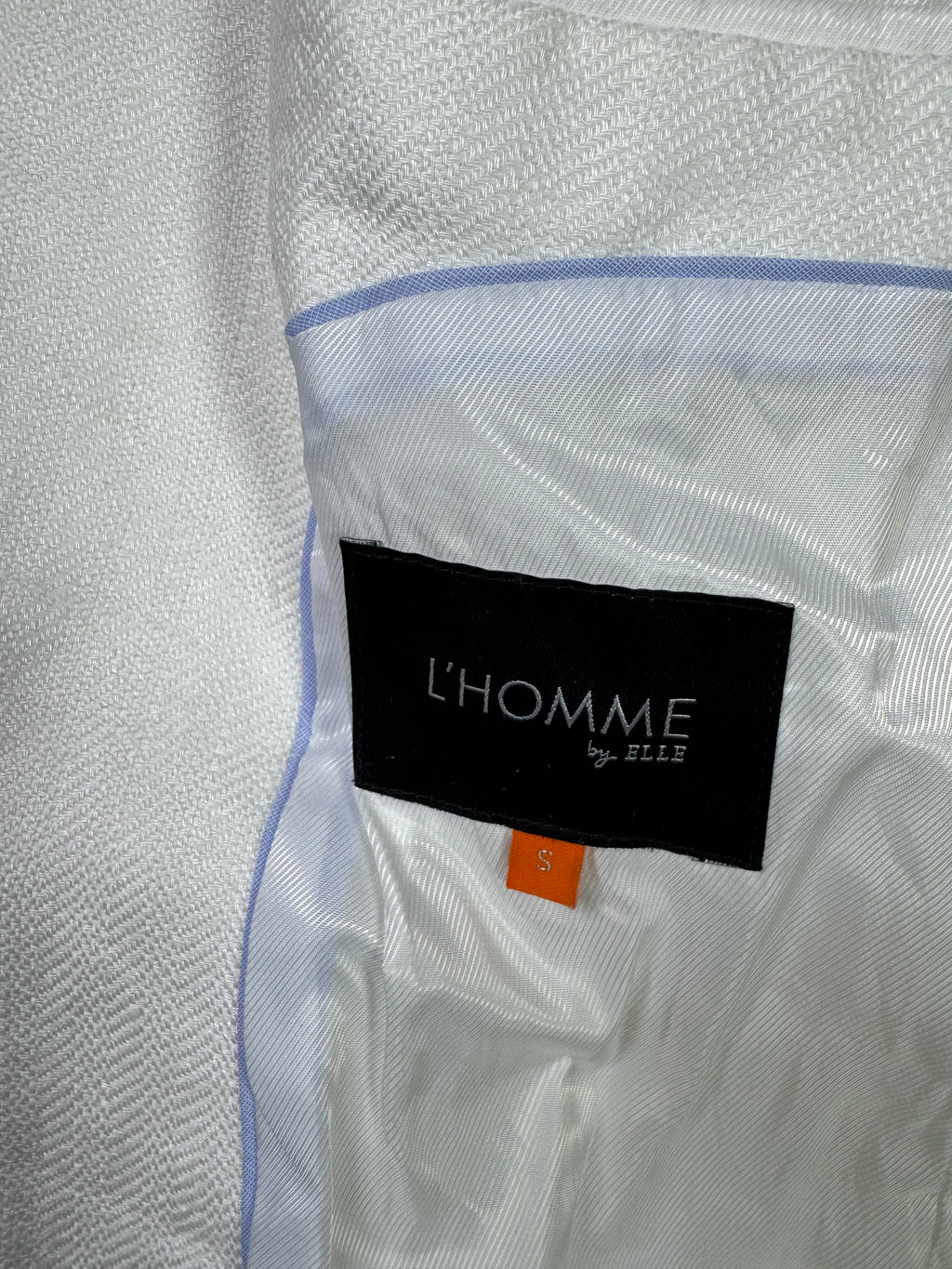 Splash® Small | Chest: 19" | White | Coat | 100% Linen | 2054 - Genuine Maal