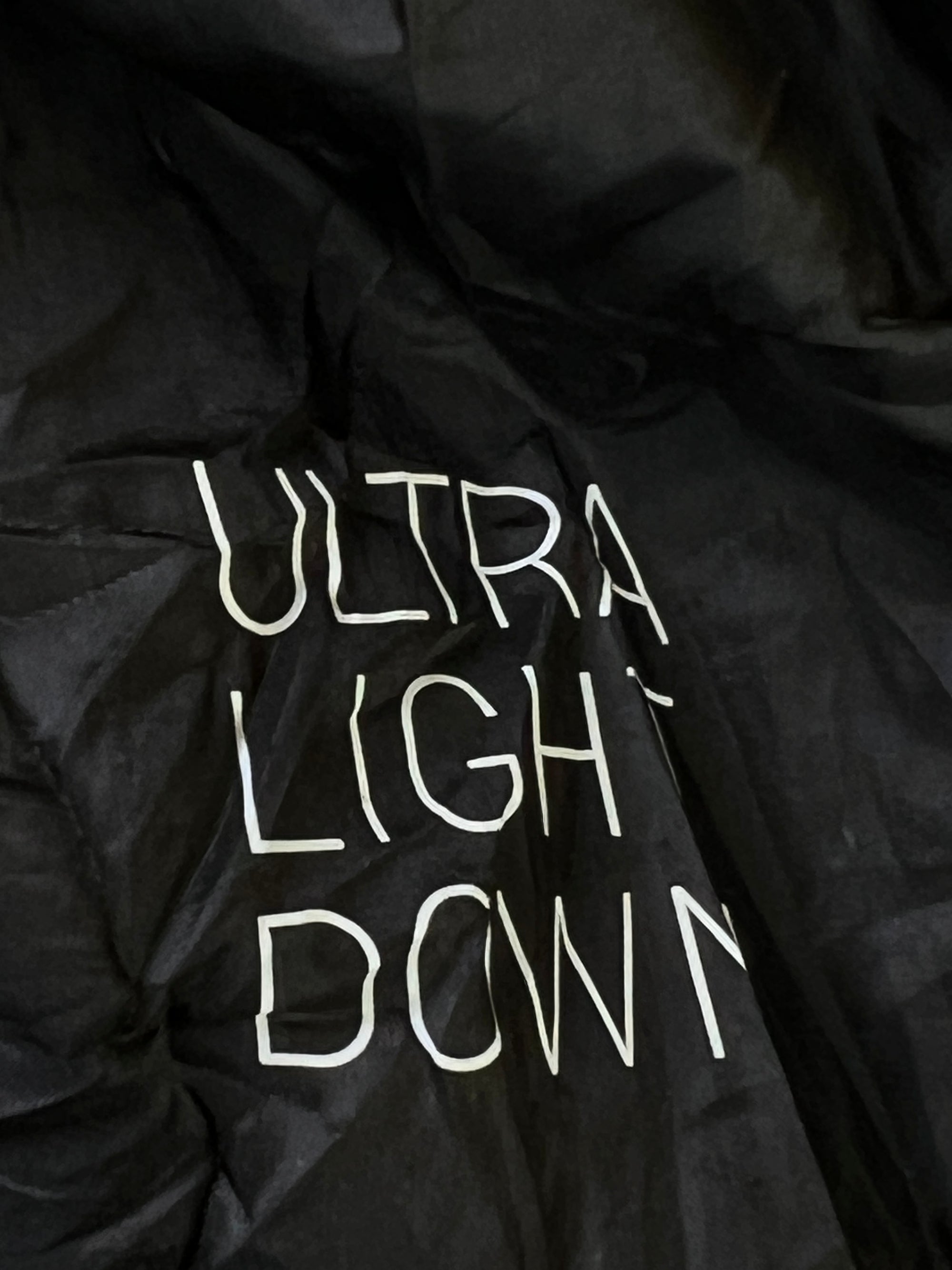 Uniqlo® Large | Chest: 23.5" | Black | Sleeveless Puffer Jacket | Duck Down/Feather Filling | 1975 - Genuine Maal