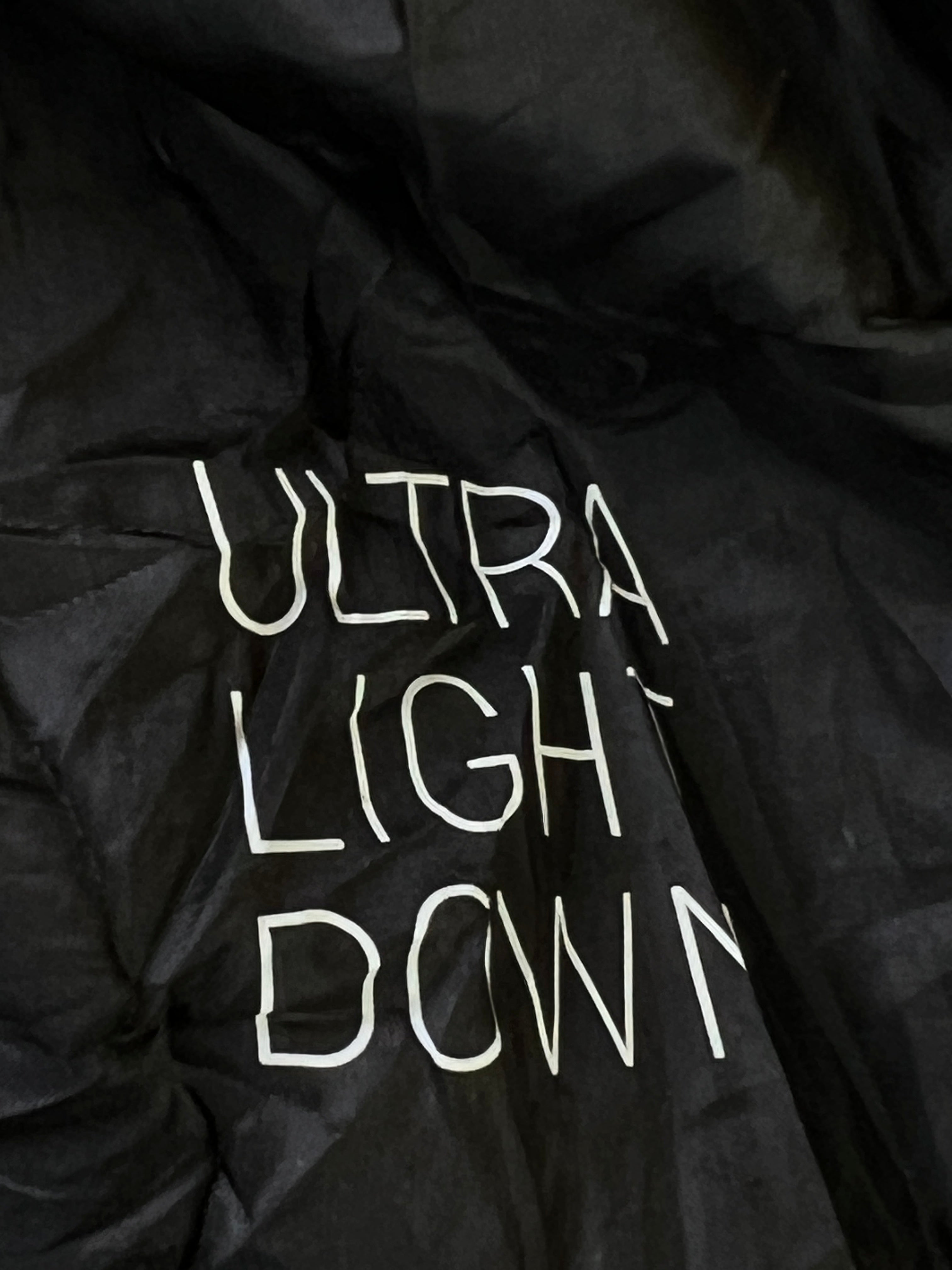 Uniqlo® Large | Chest: 23.5" | Black | Sleeveless Puffer Jacket | Duck Down/Feather Filling | 1975 - Genuine Maal