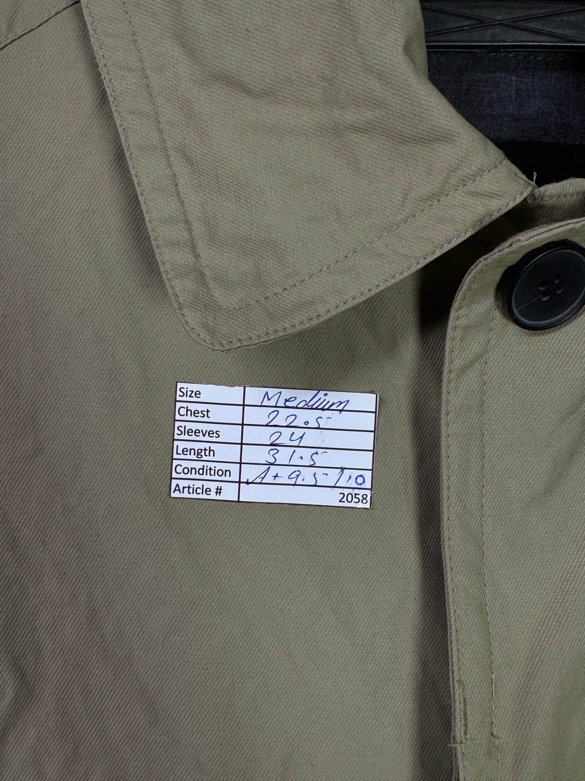 Zara® Medium | Chest: 22.5" | Brown | Parka Jacket | 2058 - Genuine Maal