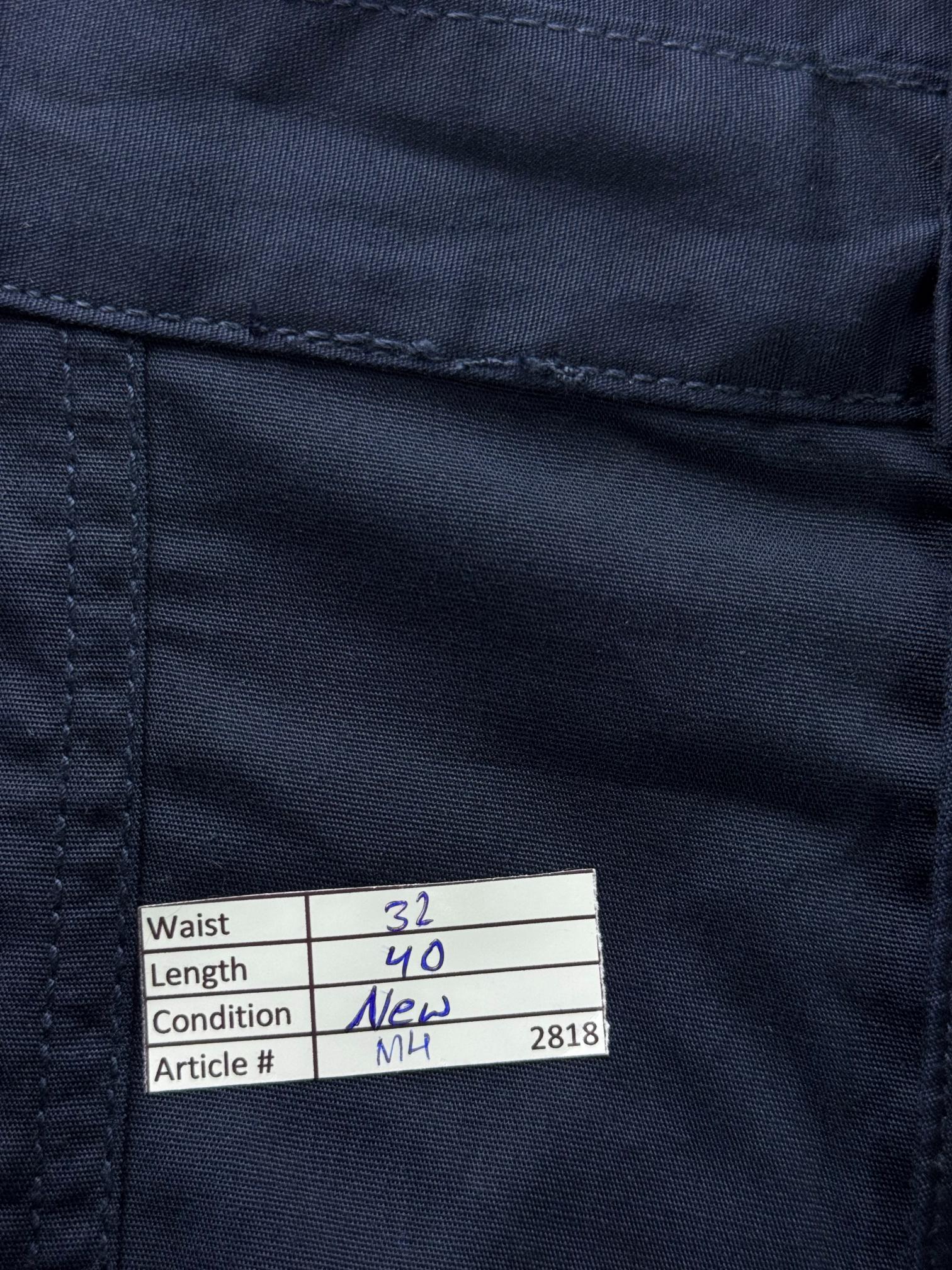 Regatta Professional® Waist: 32" | Blue | Cargo Denim Pants | Poly-Cotton | M4 - 2818 - Genuine Maal