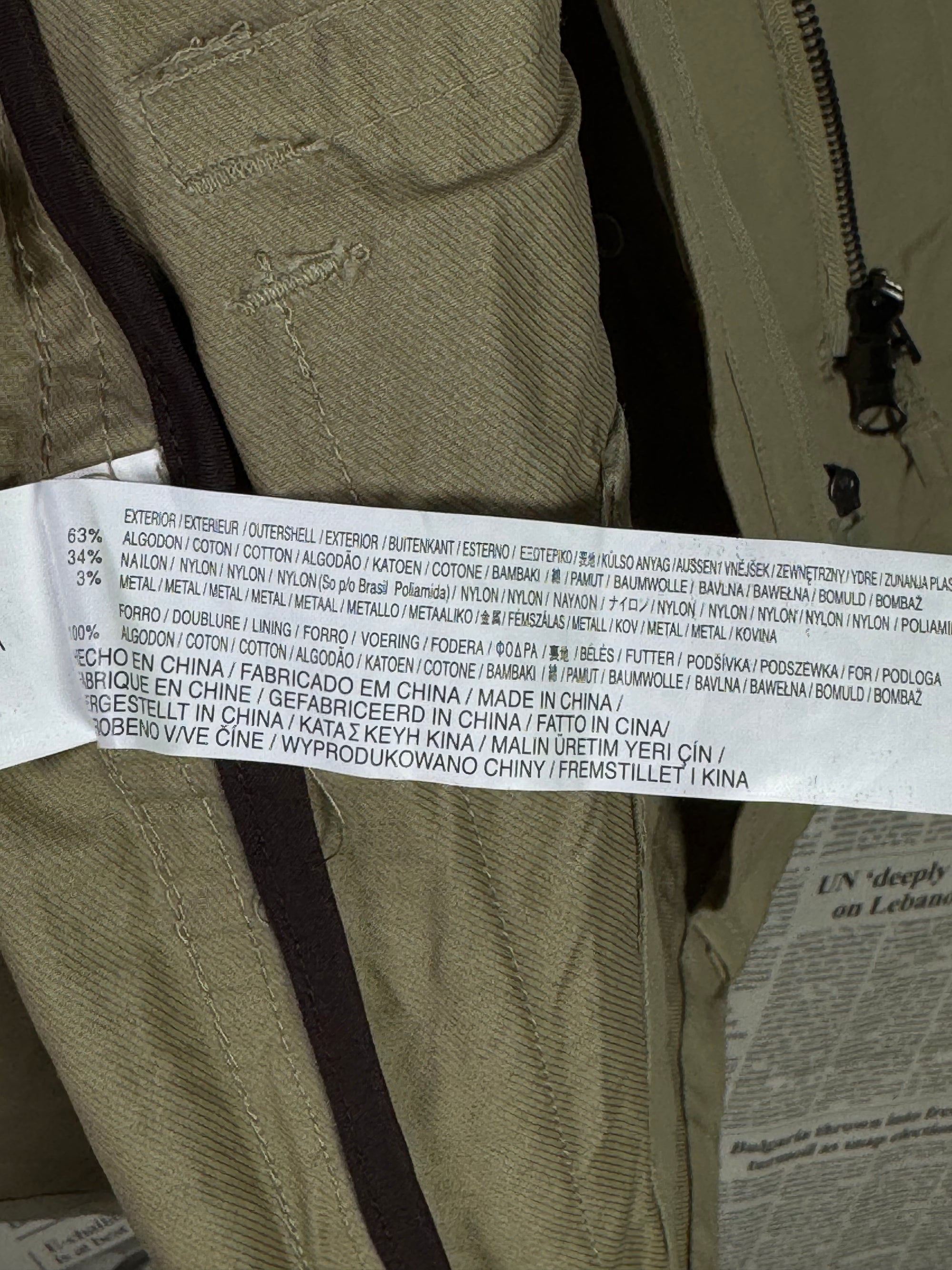 Zara® Medium | Chest: 22.5" | Brown | Parka Jacket | 2058 - Genuine Maal