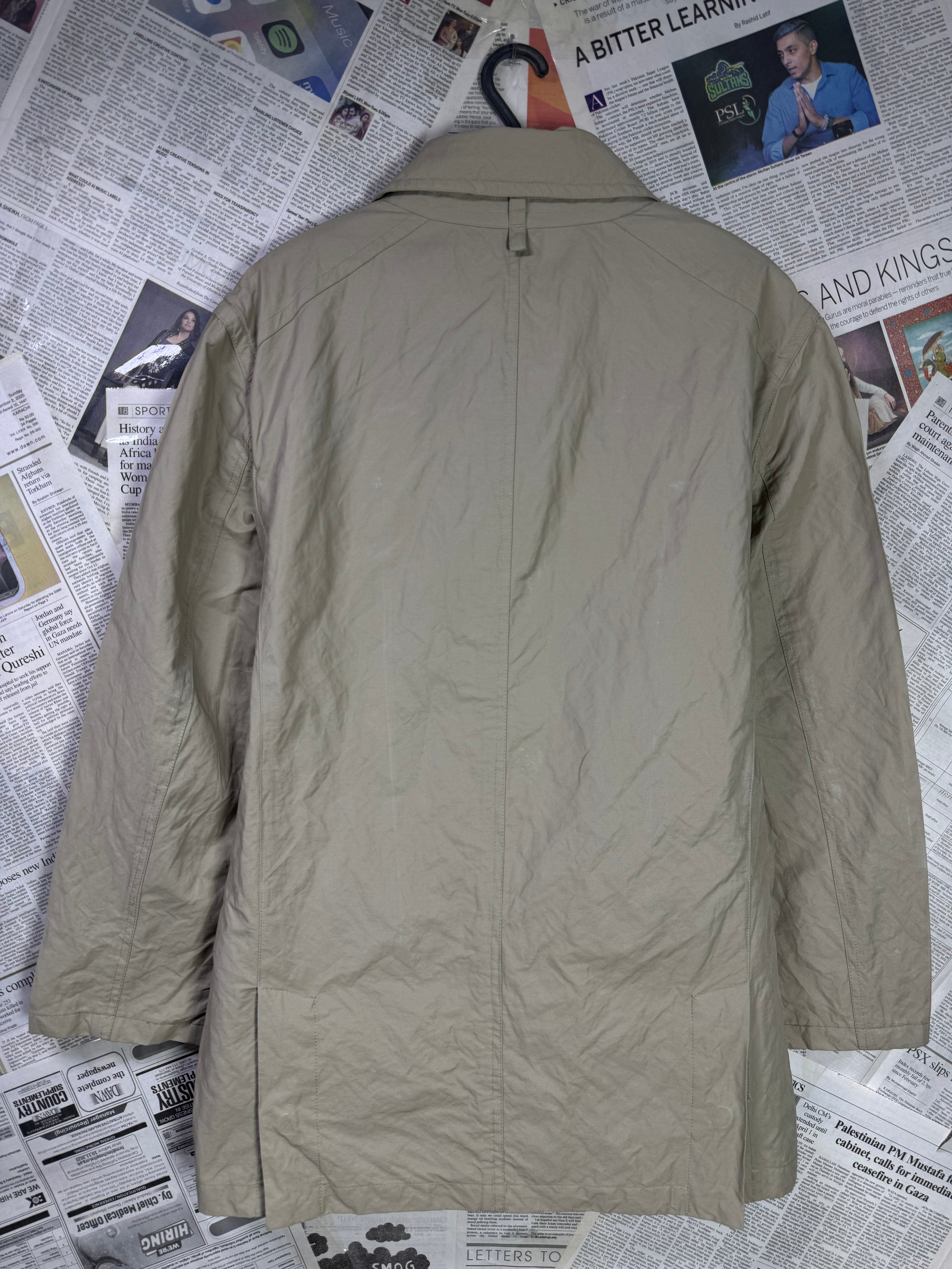 Zara® Medium | Chest: 22.5" | Brown | Parka Jacket | 2058 - Genuine Maal