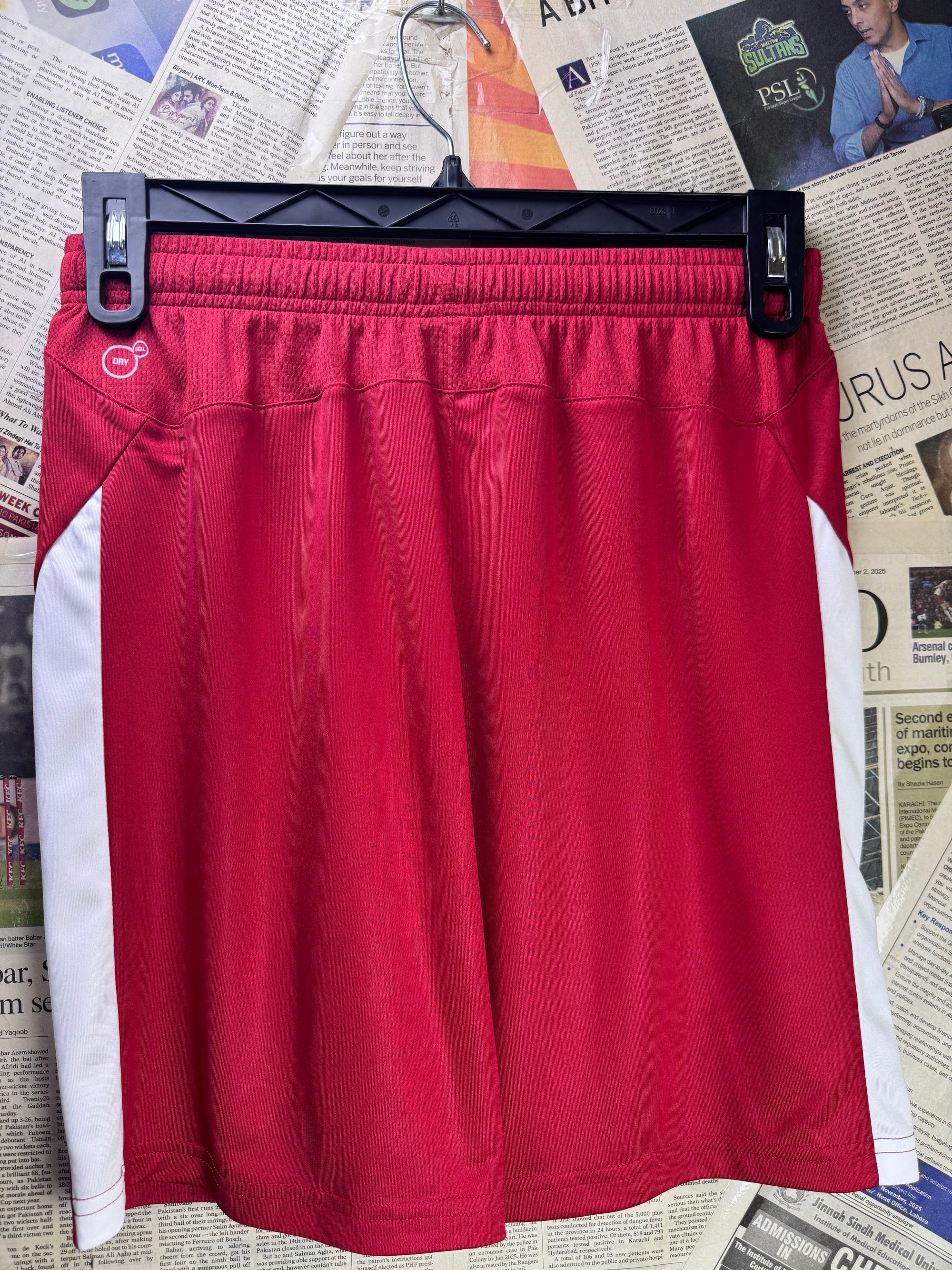P*ma® Waist: 28" to 30" | Red | Sports Shorts | Poly | 1738 - Genuine Maal