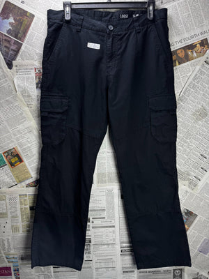 F&F® Waist: 36" | Black | Cargo Trouser | Cotton | M4 - 2804 - Genuine Maal