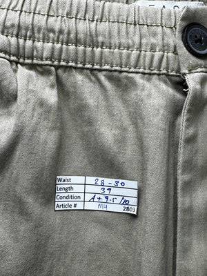 Easy® Waist: 28" to 30" | Tan | Slim Fit Trousers | Cotton-Elastane | M4 - 2803 - Genuine Maal
