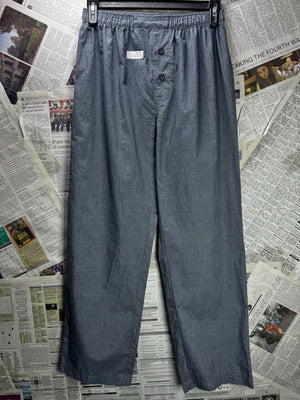 ® Waist: 30" to 32" | Grey | Pajama Trousers | Poly-Cotton | M4 - 2812 - Genuine Maal