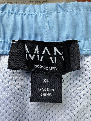 MAN® Waist: 36" to 38" | Blue | Swim Shorts | Poly | 1707 - Genuine Maal