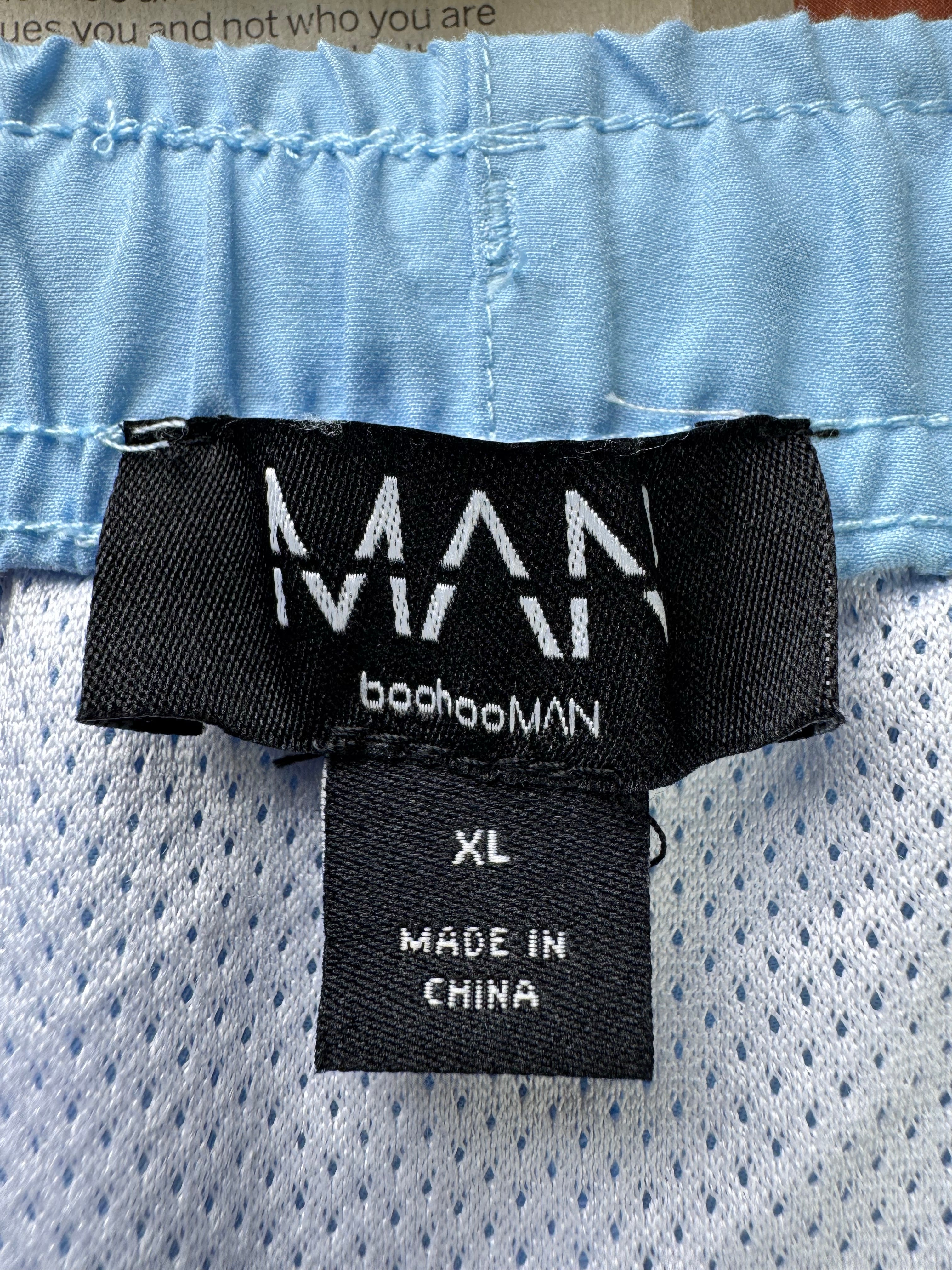 MAN® Waist: 36" to 38" | Blue | Swim Shorts | Poly | 1707 - Genuine Maal