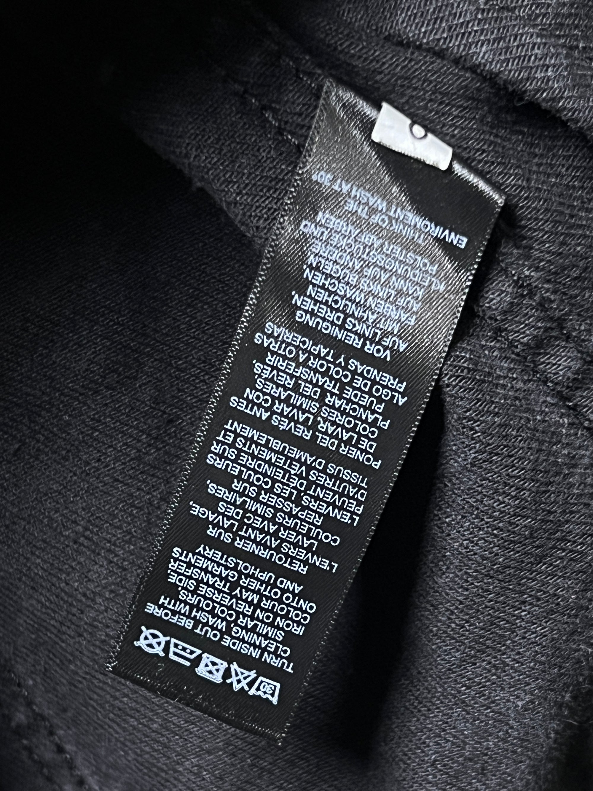 Asos® Small | Chest: 20.5" | Black | Short Length Denim Jacket | 1965 - Genuine Maal