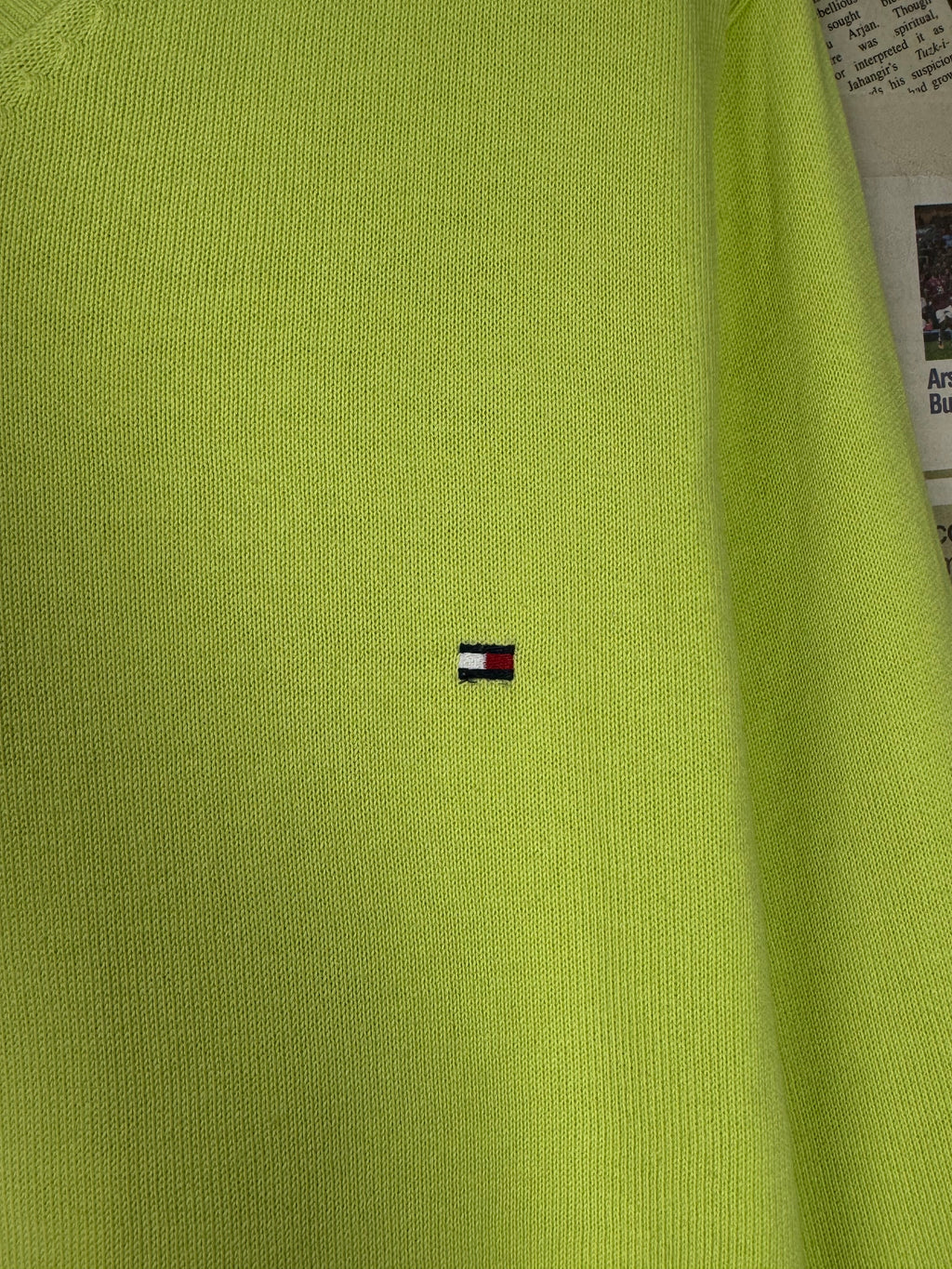 T*mmy Hilfiger® Large | Chest: 23" | Chartreuse | Sweater | 2221 - Genuine Maal