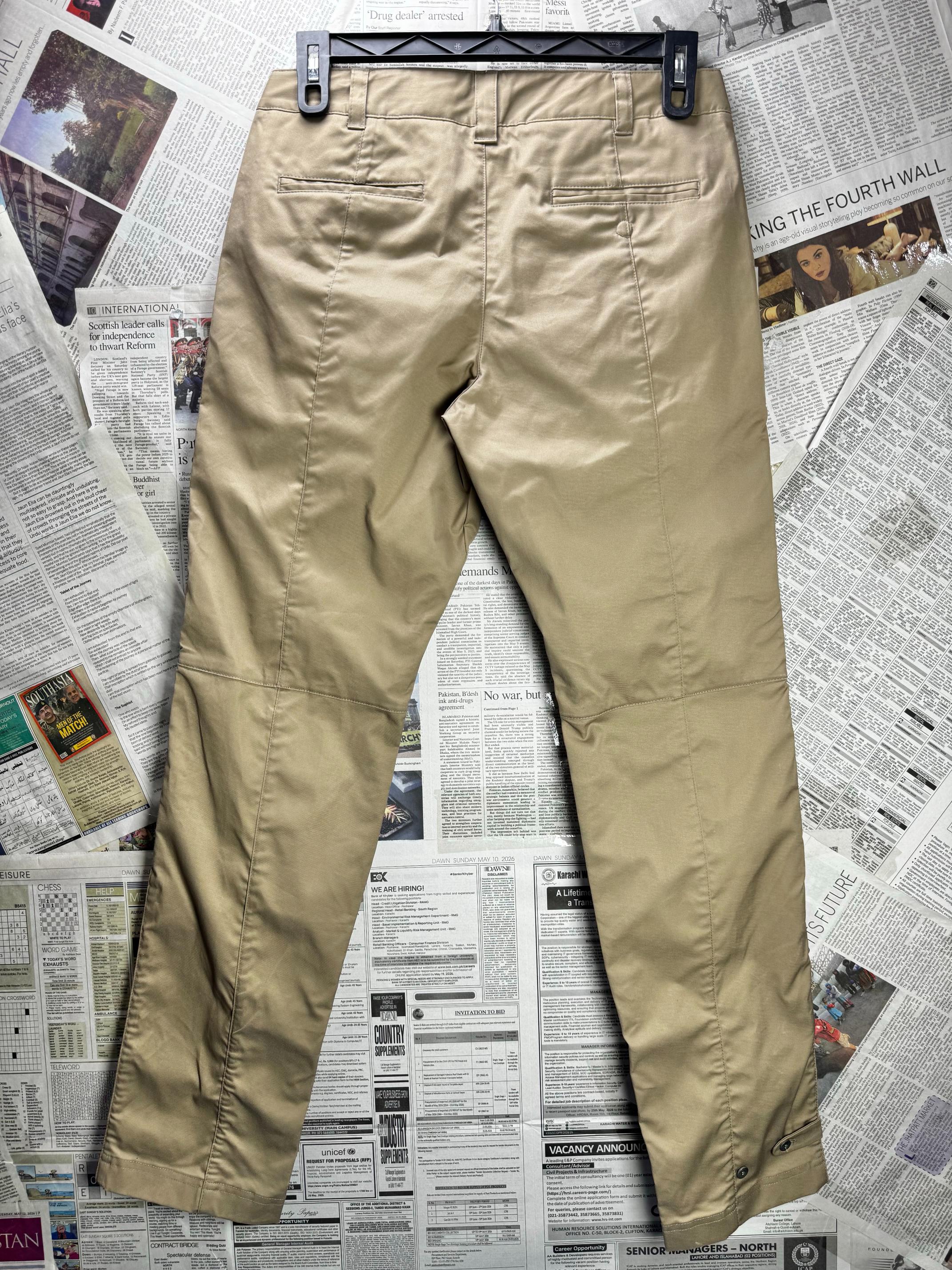 Vulpine® Waist: 32" | Tan | Chino Pants | Cotton-Lycra | M4 - 2823 - Genuine Maal