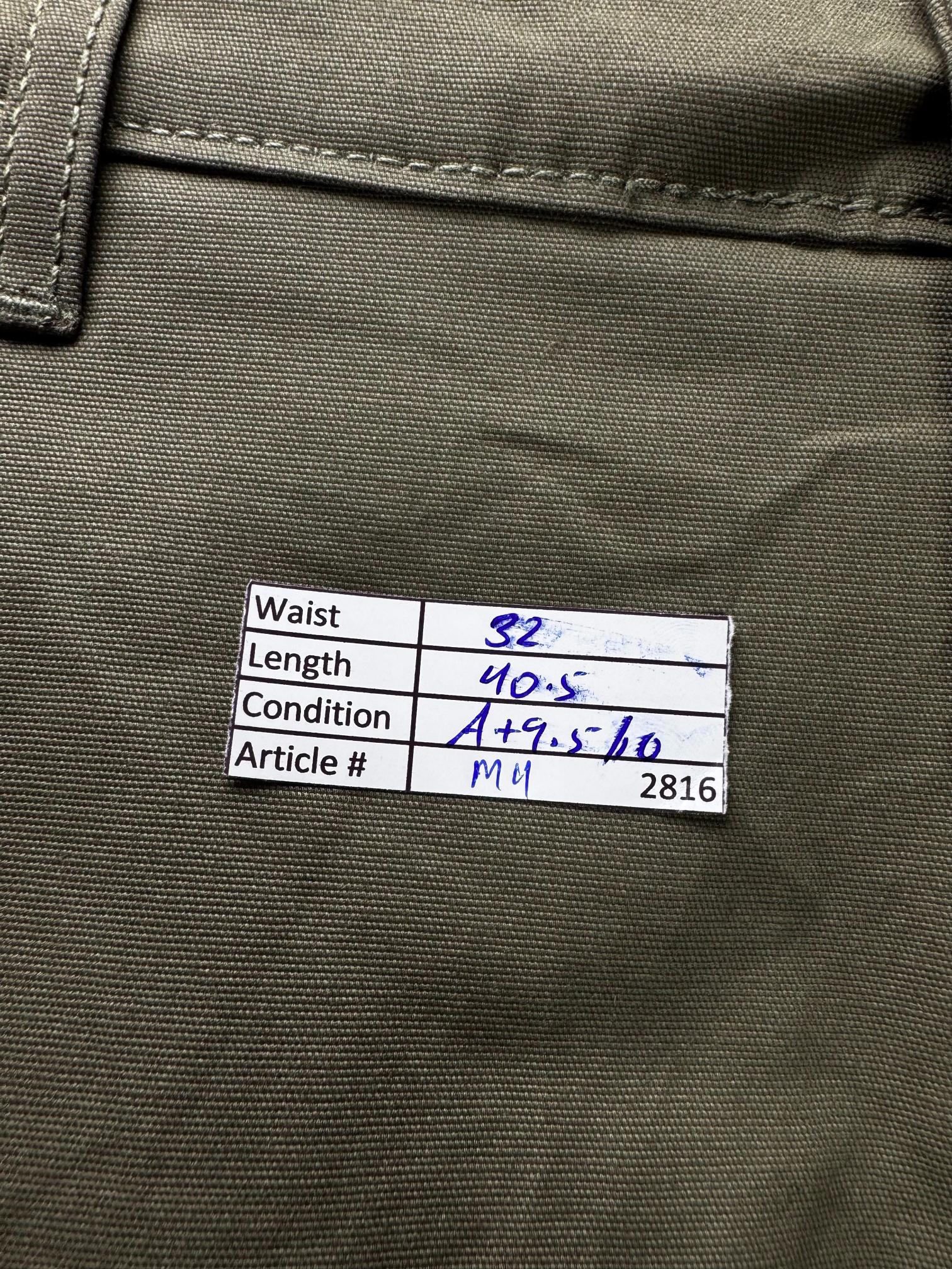 Mango® Waist: 32" | Green | Chino Pants | M4 - 2816 - Genuine Maal