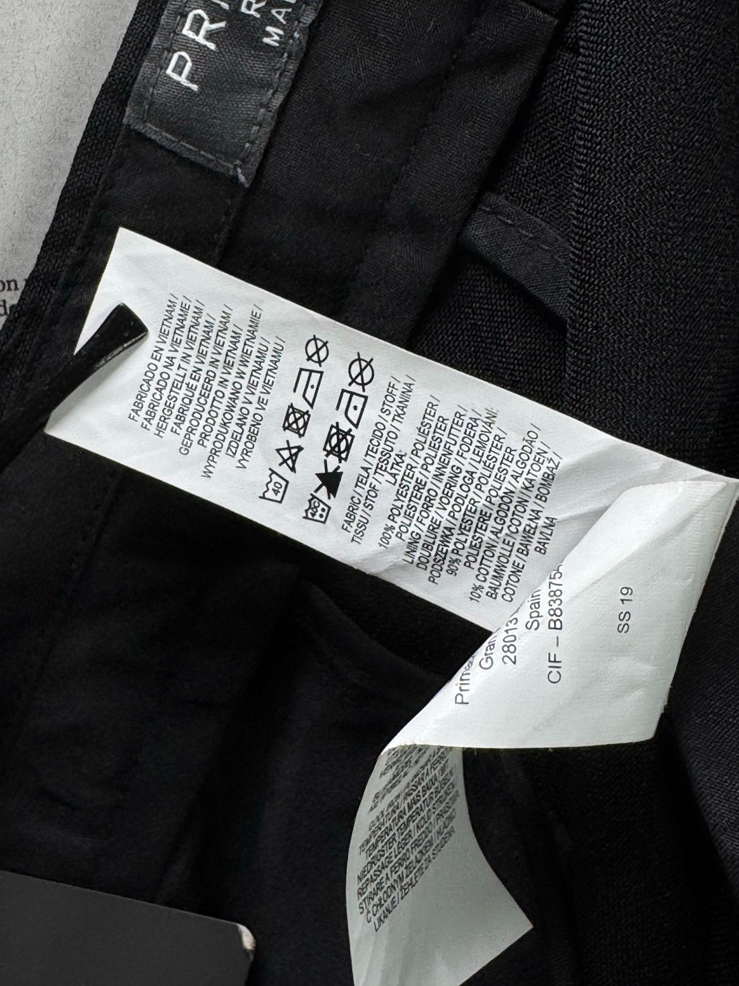 Primark® Waist: 38" | Black | Dress Pant | Polyester | M4 - 2819 - Genuine Maal
