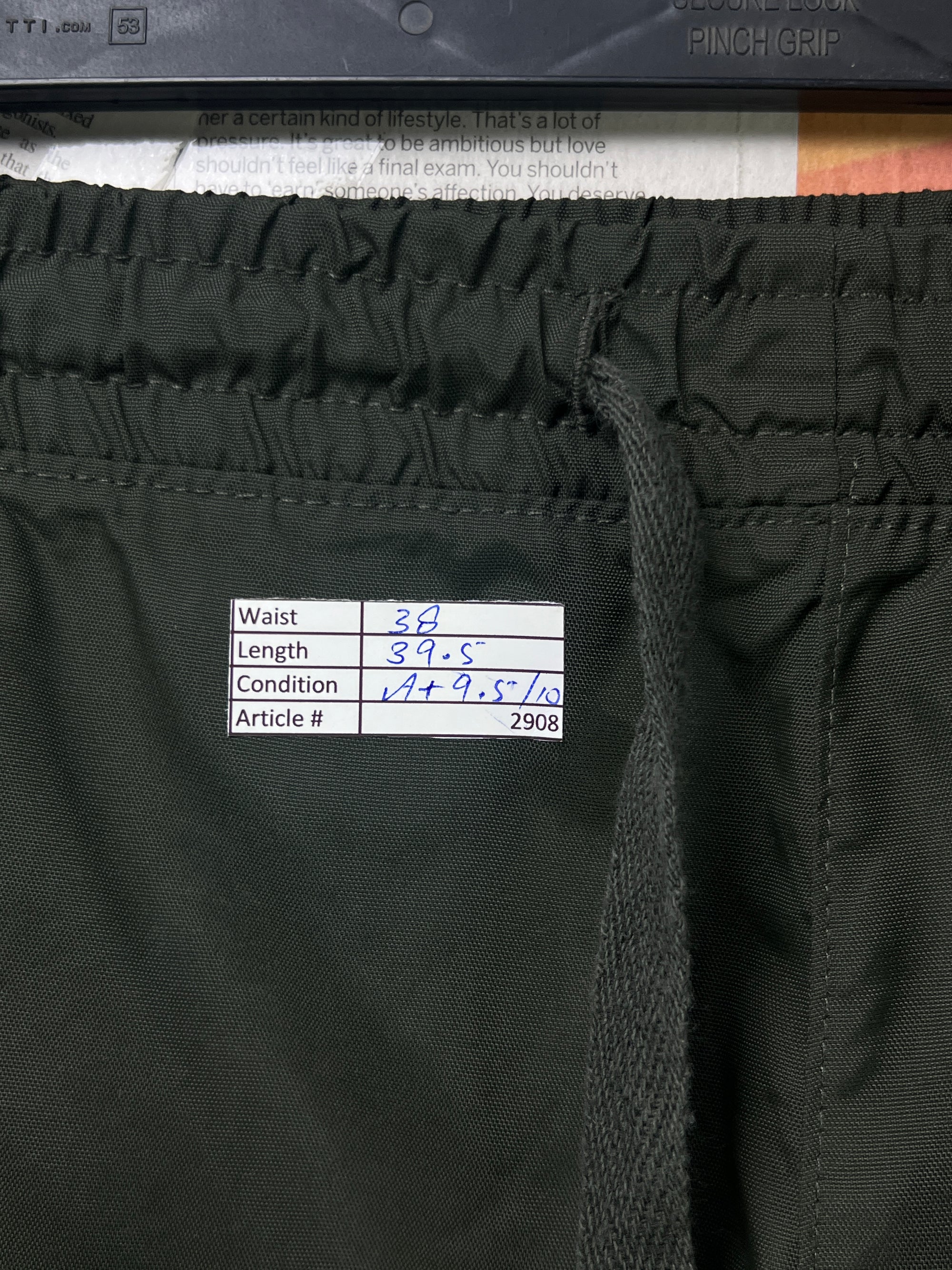 French Connection® Waist: 38" | Dark Olive | Cargo Trouser | 2908 - Genuine Maal