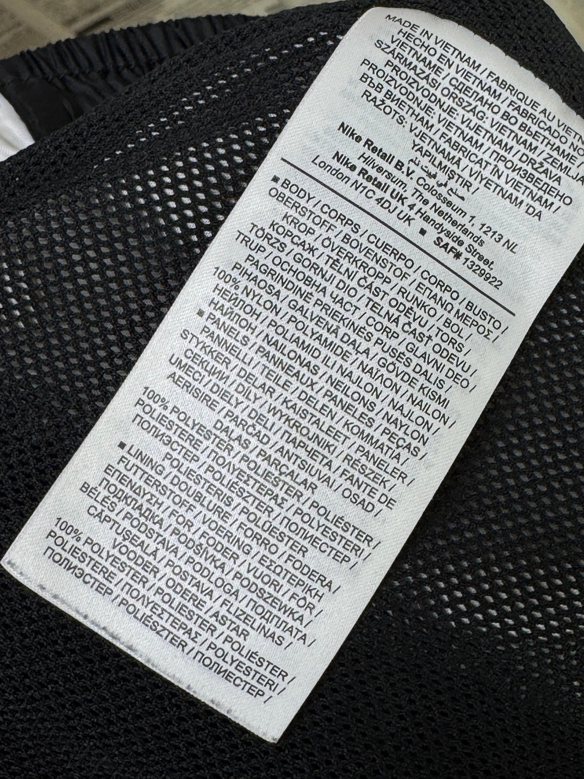 N*ke® Waist: 30" | Black | Trouser | Inner: Mesh | 1143 - Genuine Maal