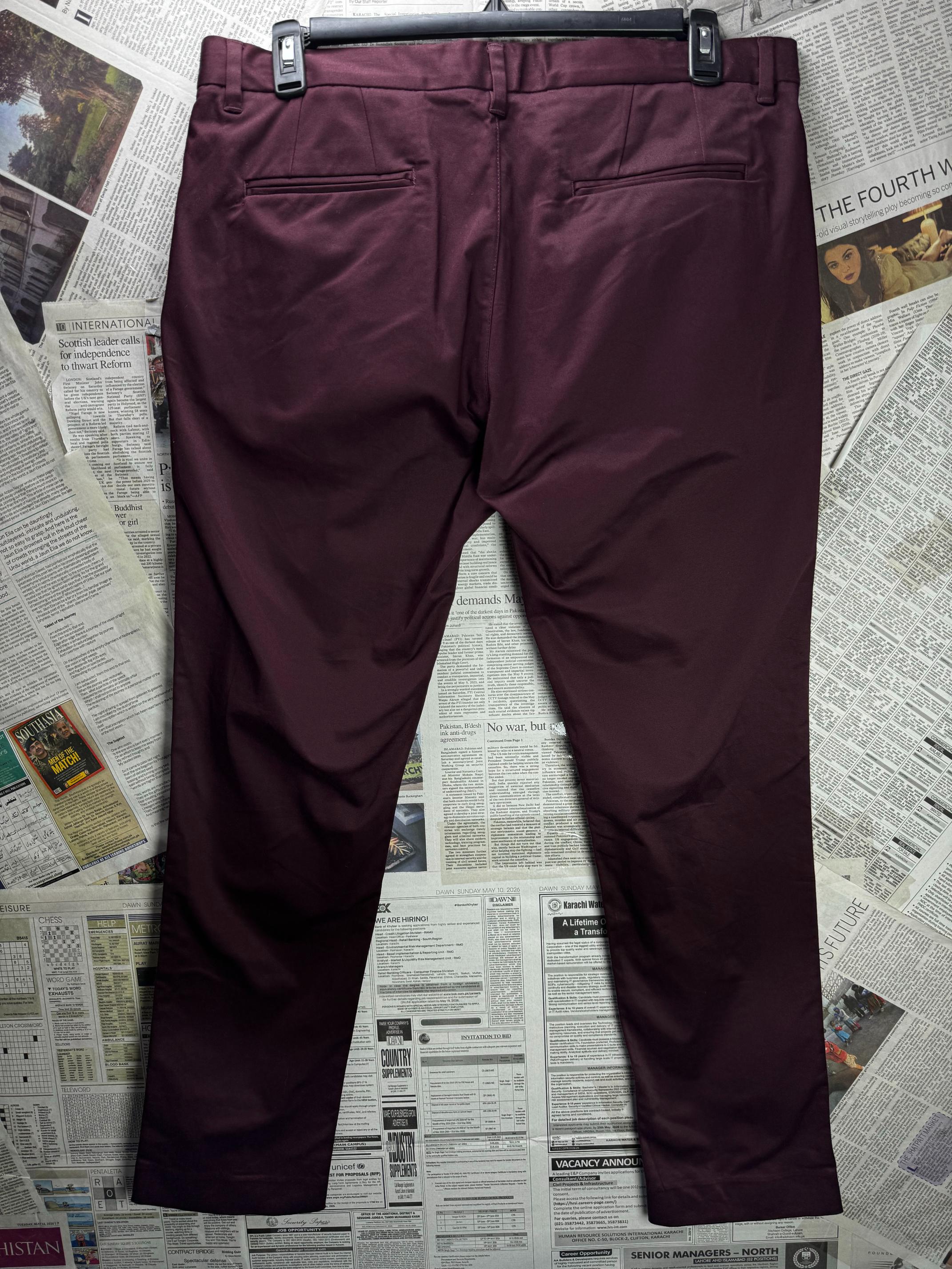 Next® Waist: 36" | Marhoon | Chino Pants | Cotton-Elastane | M5 - 2825 - Genuine Maal