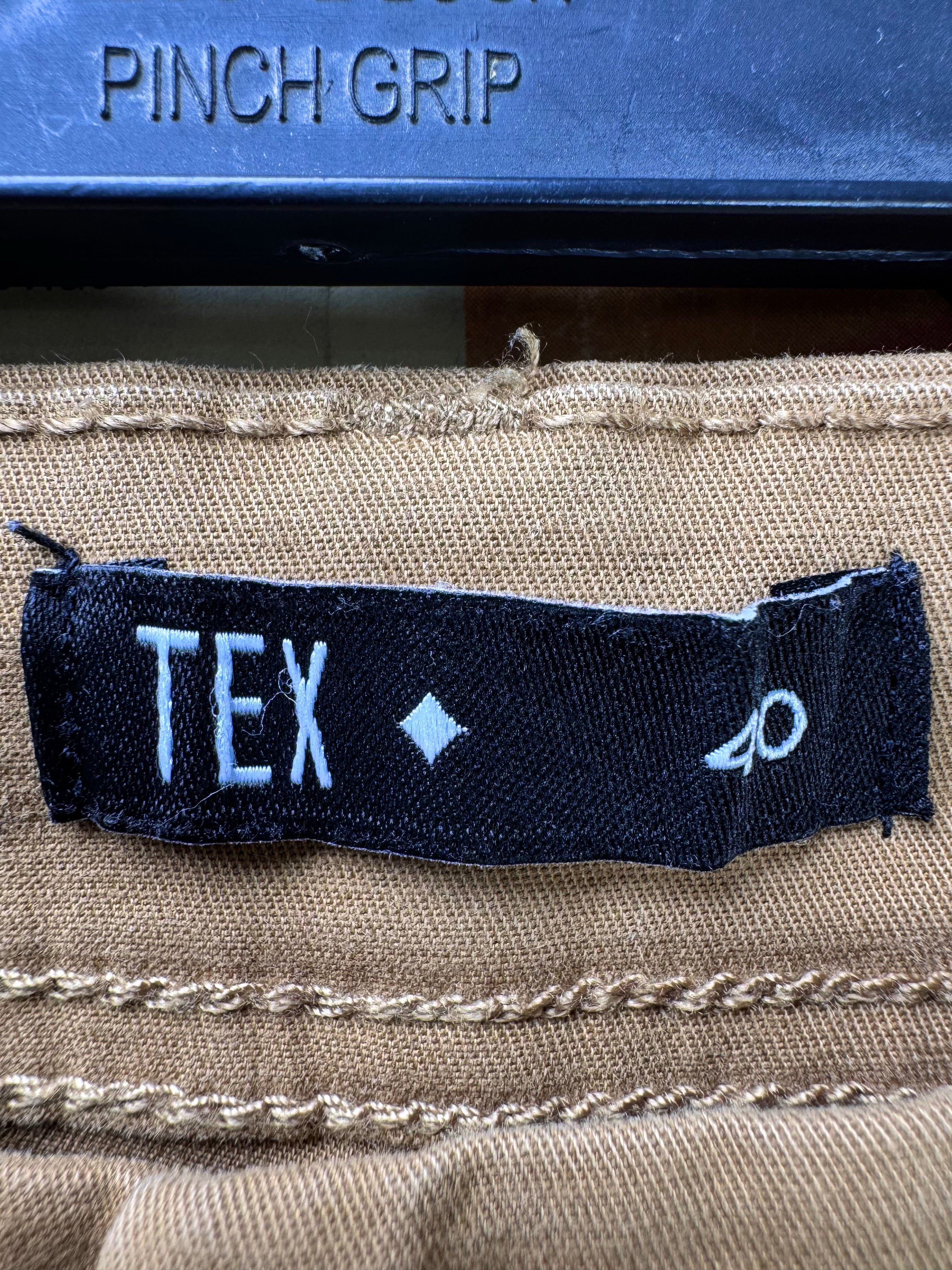 TEX® Waist: 32" | Khaki | Chino Shorts | Cotton - Elastane | 1713 - Genuine Maal
