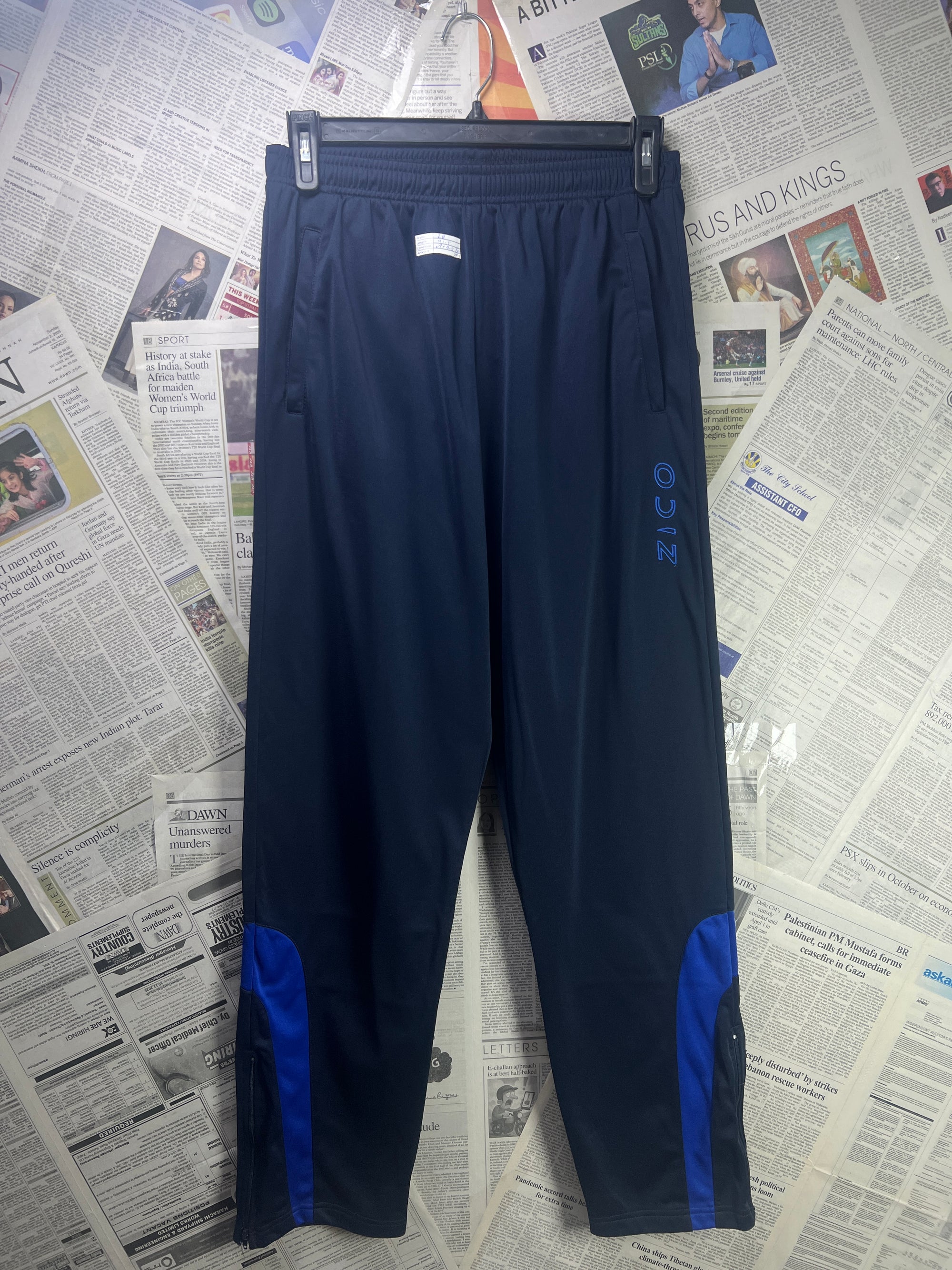 Zico® Waist: 28" | Navy Blue | Trouser | Fleece Lining | 2891 - Genuine Maal